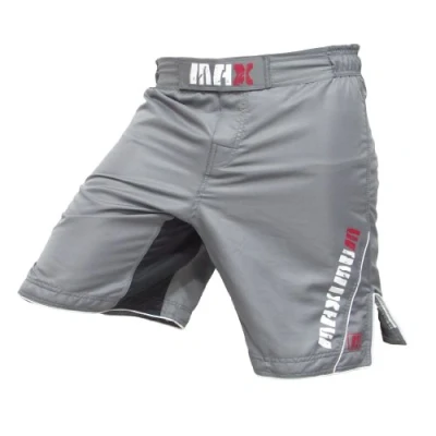 Afbeelding van Sanguine Shorts voor vechtsporten zoals MMA, kooivechten, worstelen, kickboksen, gymbroek, Grijs, XXL