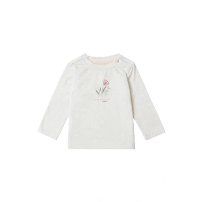 Afbeelding van Noppies Meisje Longsleeve Charlot Oatmeal 74