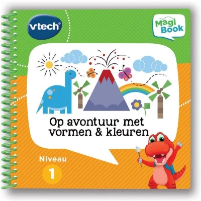 Afbeelding van VTech MagiBook Activiteitenboek Op Avontuur met Vormen &amp; Kleuren Educatief Speelgoed Niveau 1 2 tot 5 Jaar