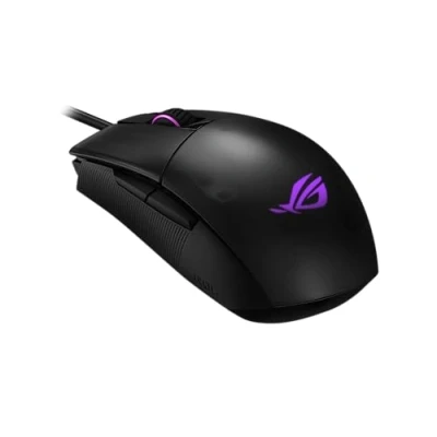 Afbeelding van Asus ROG Strix Impact II ambidextrous, ergonomic gaming mouse with 6,200 dpi optical sensor, lightweight design and Aura Sync RGB lighting, Black