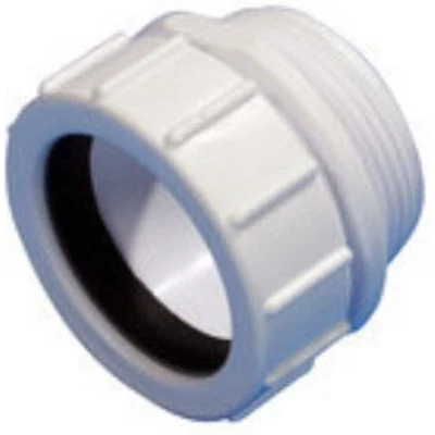 Afbeelding van Jimten adapter recht PP 1.1/2&quot; bu.dr. x 40 mm knel
