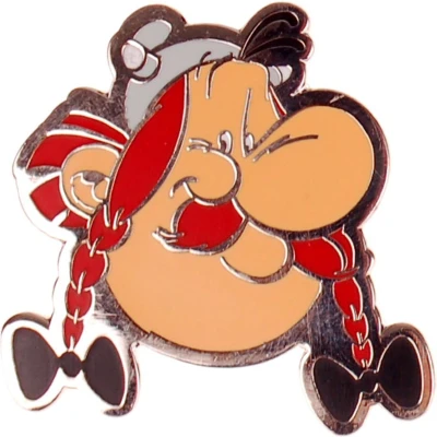 Afbeelding van Verzamelbare Asterix Emaille Badge Obelix 4x4cm