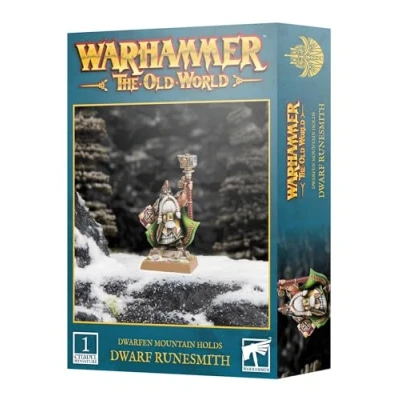 Afbeelding van Warhammer The Old World Dwarfen Mountain Holds Dwarf Runesmith 10 06