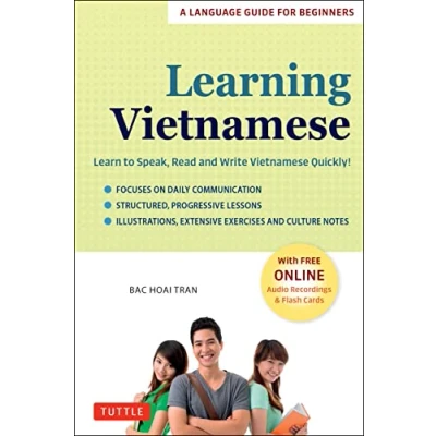 Afbeelding van Learning Vietnamese: Learn to Speak, Read and Write Vietnamese Quickly! (Free Online Audio &amp; Flash Cards)