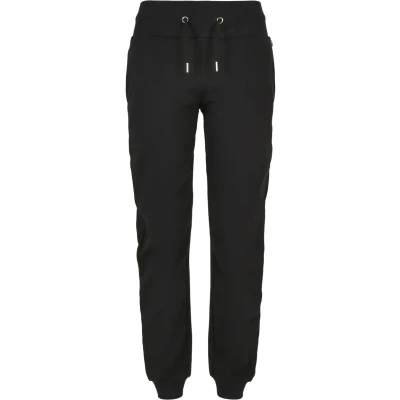 Afbeelding van Urban Classics Organic High Waist Dames joggingbroek 5XL Zwart