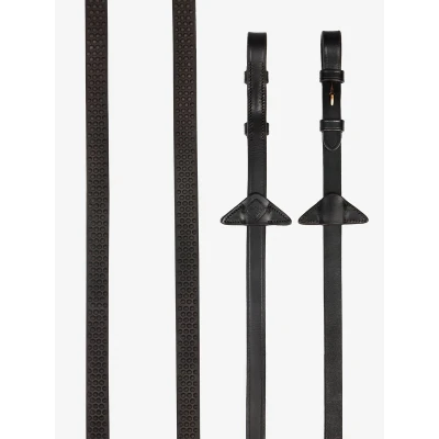 Afbeelding van LeMieux Kudos Teugels Soft Rubber Zwart Full
