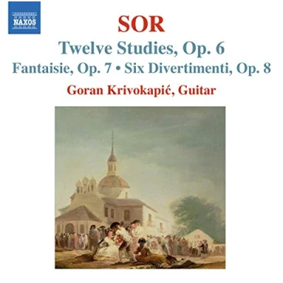 Afbeelding van Krivokapic Guitar Music Op.6 9 (CD)
