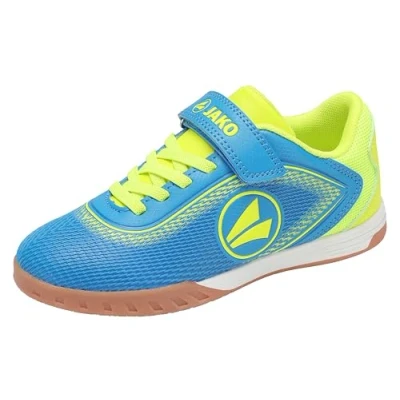 Afbeelding van JAKO Course Unisex Sneakers laag voor kinderen, Maat: 32, Skydiver/limetta Mesh