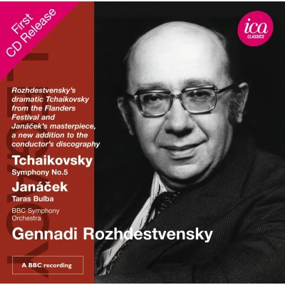 Afbeelding van BBC Symphony Orchestra, Gennady Rozhdestvensky Tchaikovsky: No.5, Op. 64 Janacek: Taras Bulba (CD)