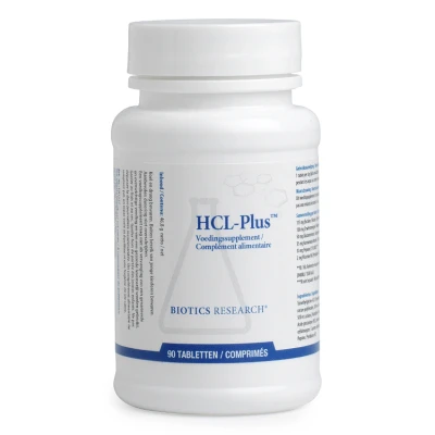 Afbeelding van Biotics HCL plus 90 tabletten