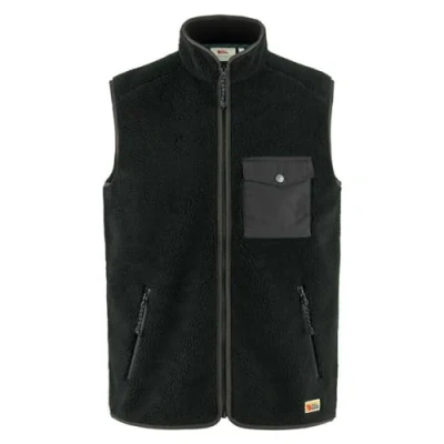 Afbeelding van Fjallraven Vardag pile fleece vest 87073 550 030 black dark grey L