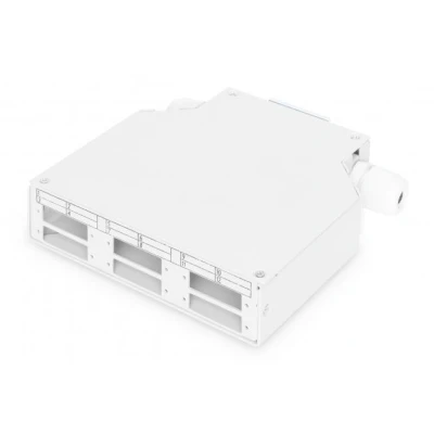 Afbeelding van Digitus DN 96890 glasvezeladapter SC Grijs 1 stuk(s)