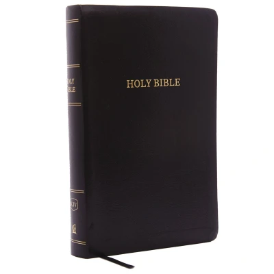 Afbeelding van KJV, Reference Bible, Personal Size Giant Print, LeatherLook, Black, Red Letter Edition