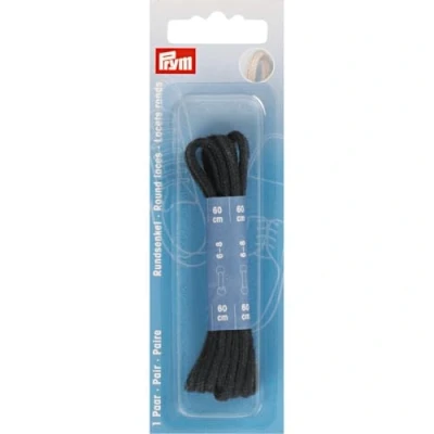 Afbeelding van Ronde Veters Zwart 60cm 974810