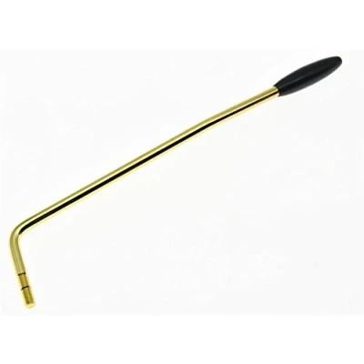 Afbeelding van KAISH ST Strat Stijl Gitaar Tremolo Trem Arm Whammy Bar voor Fender Gold w/ Black Tip