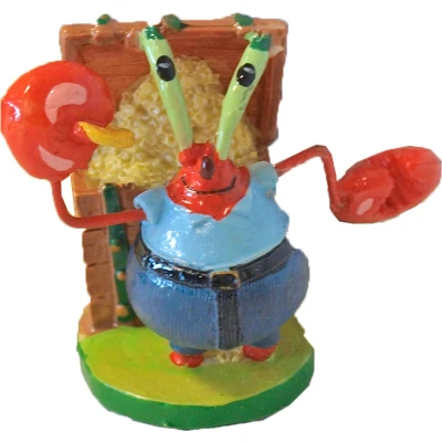 Afbeelding van Aquarium decoratie Spongebob Mr. Krabs