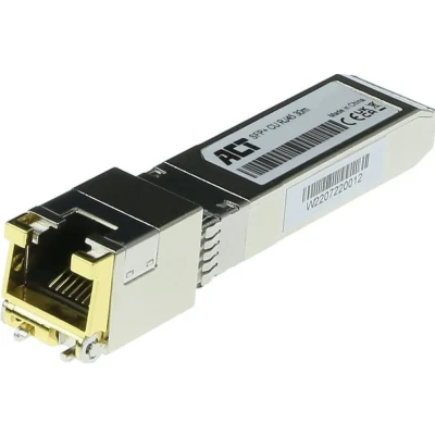 Afbeelding van ACT TR0066 SFP+ 10Gbase koper RJ45 coded for H3C (SFP XG T)