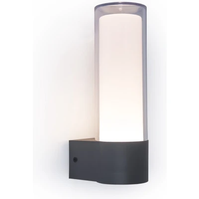 Afbeelding van LUTEC Connect DROPA Wandlamp LED Smart verlichting RGBW Dimbaar Donkergrijs