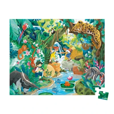 Afbeelding van Janod Puzzel het avontuur (100 stukjes)