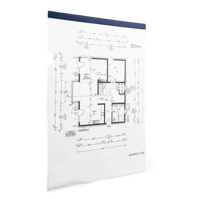 Afbeelding van Durable 470707 Magneetklem Durafix Rail 297 mm, zelfklevend, magnetisch vastklemmen van documenten A3 staand / A4 liggend, 5 stuks, donkerblauw