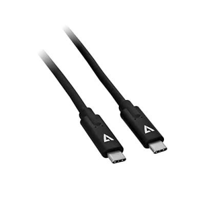 Afbeelding van Kabel USB C V7 V7UCC 2M BLK 1E Zwart