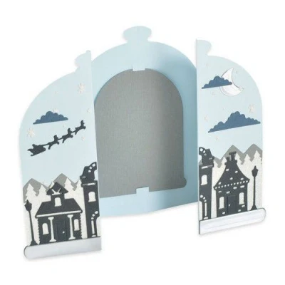 Afbeelding van Sizzix Thinlits Snijmal Set Card and Bell Jar Fold A Long 13 stuks