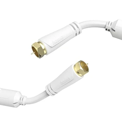 Afbeelding van Hama Sat Aansluitkabel F Connector Verguld 1,5 M 100 Db