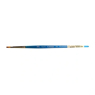 Afbeelding van Winsor &amp; Newton 5368103 Cotman aquarel penseel van syntetisch haar serie 668 Filbert, korte steel met uitstekende veerkracht, verfafgifte en uiterste nauwkeurigheid 3 mm 1/8,
