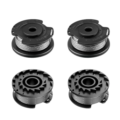 Afbeelding van CHIHOLEN 4 stuks grastrimmer draadspoel compatibel met F016800569 F016800385, reservedraadspoel voor Bosch Art 23 SL/26 SL, EasyGrassCut 23/26/18/18 230/18 260/18 26, Ø 1,65 mm 4,9 m lengte (4