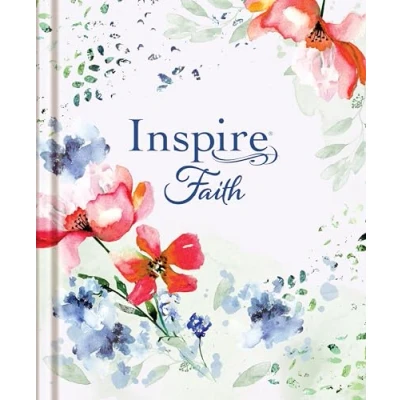 Afbeelding van Inspire FAITH Bible Large Print NLT (Wildflower Meadow): The for Coloring &amp; Creative Journaling
