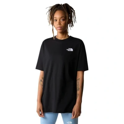 Afbeelding van The North Face Essential TEE Tshirt basic, Dames, Maat: XS, Black