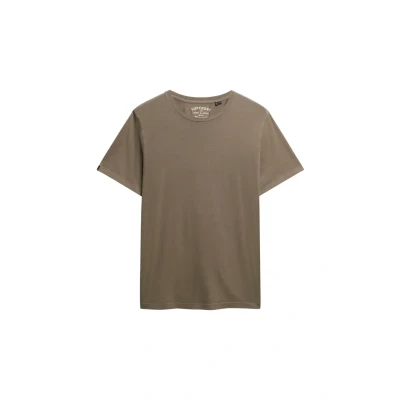 Afbeelding van Superdry Essential Tshirt basic, Heren, Maat: Large, Washed morel brown