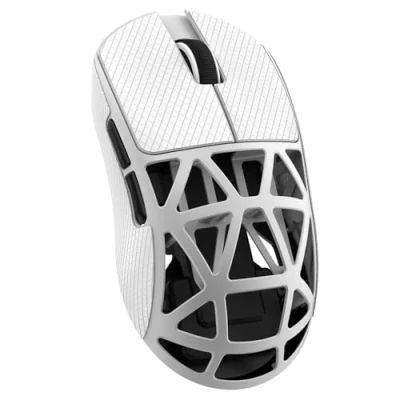 Afbeelding van ATTACK SHARK R2 Magnesium Alloy Mouse, PixArt PAW3950 Gaming Sensor, Wireless 8K 48g SUPERLIGHT BT/2.4G/Wired Adjustable DPI 42000, Office Mice for Win11/Xbox/PS/Mac White