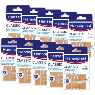 Afbeelding van Hansaplast Pleisters 6cmx1m 10x