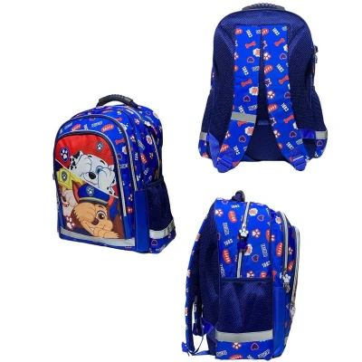 Afbeelding van Paw Patrol Rugzak Schooltas 42 cm hoogte 3 vakken A4 map formaat Kwalitatief Hoogwaardig model