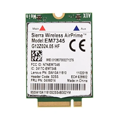 Afbeelding van EM7345 Module kaart, professionele 04X6014 4G LTE/HSPA WWAN kaartmodule voor Thinkpad X250 X1C W550 T450 X240 T440