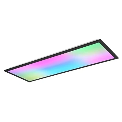 Afbeelding van REALITY BETA Plafondlamp Zwart mat incl. 1x SMD 31W Geintegreerde dimmer Afstandsbediening