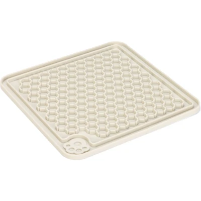 Afbeelding van Beeztees Puppy Likmat Diza Hondenspeelgoed 20x20 cm Grijs
