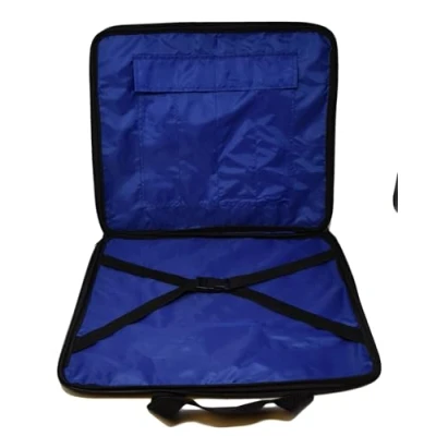Afbeelding van ipl Lichtgewicht vrijmetselaars Soft Case Schort Houder Schoudertas MM/WM, Wit, Eén maat