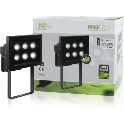 Afbeelding van Ranex Xq 1011 Zwarte Aluminium Led (6X) Buitenlamp