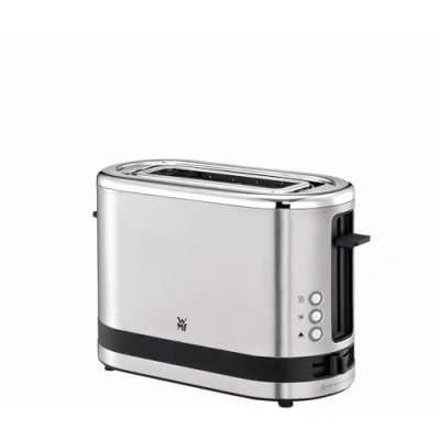 Afbeelding van WMF Küchenminis 1 Schijf Broodrooster, Lange Sleuf, 7 Bruiningsniveaus, 600W, Roestvrij Staal, Mat