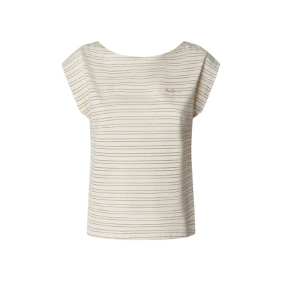 Afbeelding van Pepe Jeans ALEX Tshirt print, Dames, Maat: XS, Mousse white