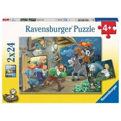 Afbeelding van Ravensburger Sprookjes Legpuzzel 2x24 stuks