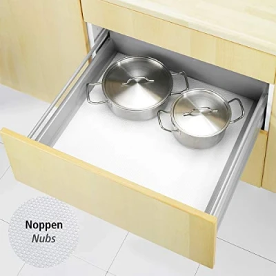 Afbeelding van Wenko Anti slip matje inkortbaar wit noppenpatroon