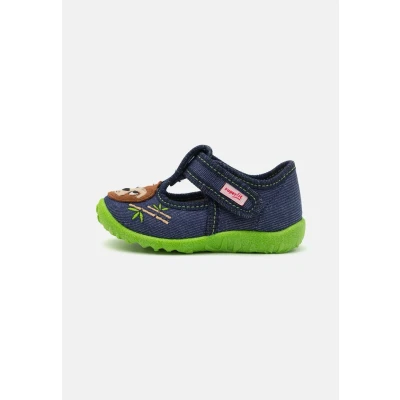Afbeelding van Superfit jongens spotty pantoffels, donkerblauw 8070, 18 EU