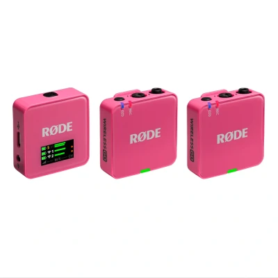 Afbeelding van RØDE Wireless Go Gen 3 Pink draadloze dasspeldmicrofoon