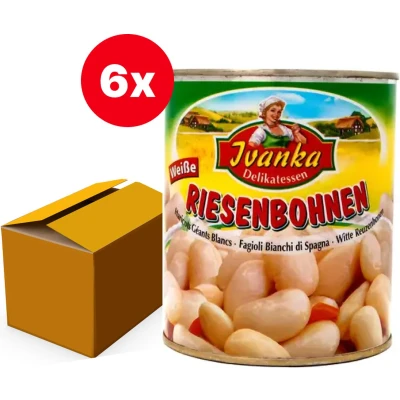 Afbeelding van Reuzen bonen 800g Doos 6 stuks