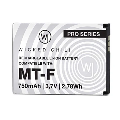 Afbeelding van Wicked Chili accu compatibel met AVM Fritz!Fon C5, C4, M2, MT F, Motorola MOTOFONE F3, EM325, M325, EM25 vervangende voor: 312BAT016, 312BAT06, 312BAT006CS FVM446CL 750mAh Li Ion