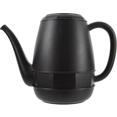 Afbeelding van Decoris Gieter zwart 1,8 liter kunststof 30 x 20,5 cm Gieters