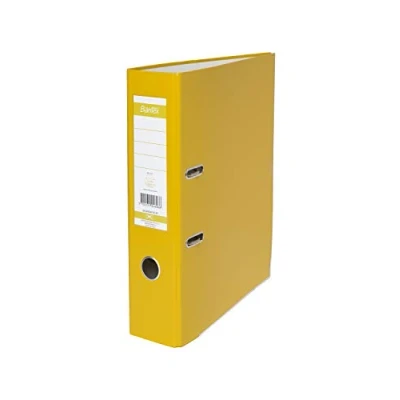 Afbeelding van Bantex Ordner A4, 8 cm breed, 15% meer capaciteit dan standaard map, 20 stuks.